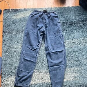Men's GRAMICCI Elastic-climbing pants in Denim Blue